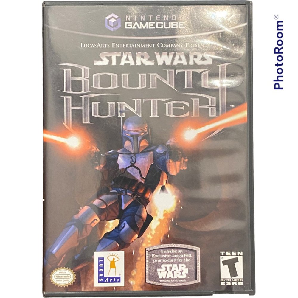 Nintenedo GameCube - Star Wars:  Bounty Hunter, complete with manual